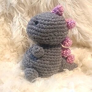 Amigurumi Buddha-Bellied Dinosaur